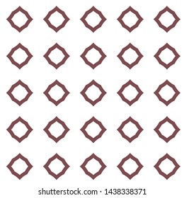 Seamless geometric ornamental vector pattern. Abstract background
