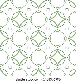 Seamless geometric ornamental vector pattern. Abstract background