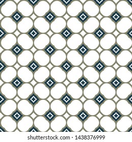 Seamless geometric ornamental vector pattern. Abstract background