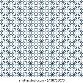 Seamless geometric ornamental vector pattern. Abstract background