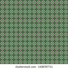 Seamless geometric ornamental vector pattern. Abstract background
