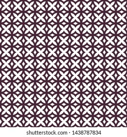 Seamless geometric ornamental vector pattern. Abstract background