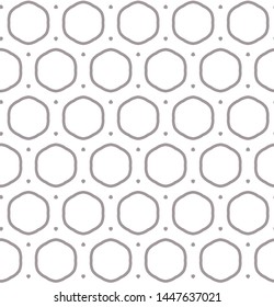 Seamless geometric ornamental vector pattern. Abstract background