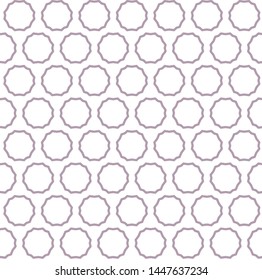 Seamless geometric ornamental vector pattern. Abstract background