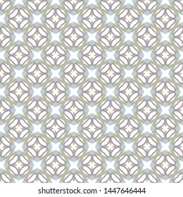 Seamless geometric ornamental vector pattern. Abstract background