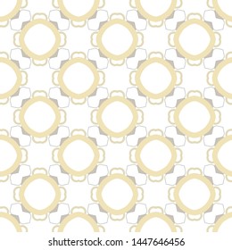 Seamless geometric ornamental vector pattern. Abstract background