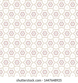 Seamless geometric ornamental vector pattern. Abstract background