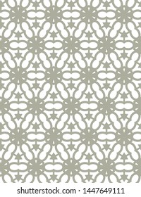 Seamless geometric ornamental vector pattern. Abstract background