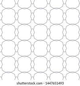 Seamless geometric ornamental vector pattern. Abstract background