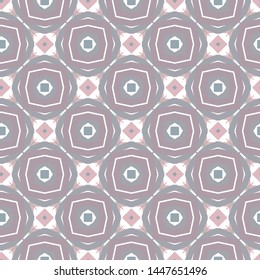 Seamless geometric ornamental vector pattern. Abstract background