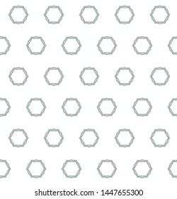 Seamless geometric ornamental vector pattern. Abstract background