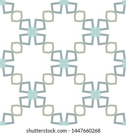 Seamless geometric ornamental vector pattern. Abstract background
