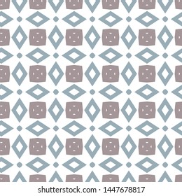 Seamless geometric ornamental vector pattern. Abstract background