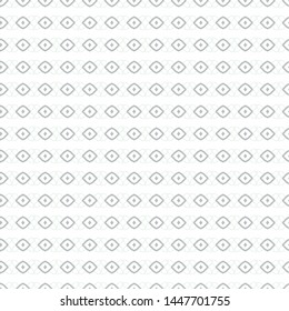 Seamless geometric ornamental vector pattern. Abstract background