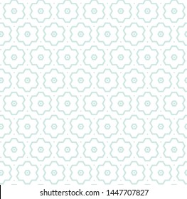 Seamless geometric ornamental vector pattern. Abstract background
