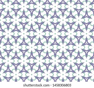 Seamless geometric ornamental vector pattern. Abstract background