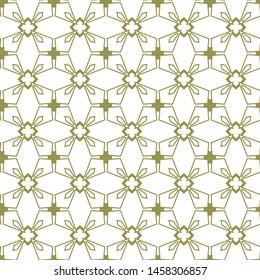 Seamless geometric ornamental vector pattern. Abstract background
