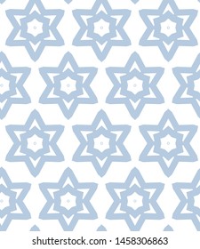 Seamless geometric ornamental vector pattern. Abstract background