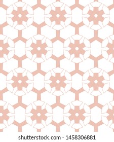 Seamless geometric ornamental vector pattern. Abstract background