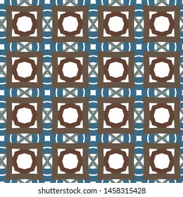 Seamless geometric ornamental vector pattern. Abstract background