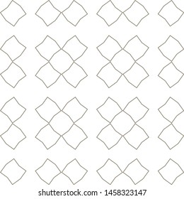 Seamless geometric ornamental vector pattern. Abstract background