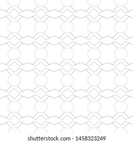 Seamless geometric ornamental vector pattern. Abstract background