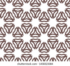 Seamless geometric ornamental vector pattern. Abstract background