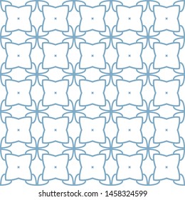 Seamless geometric ornamental vector pattern. Abstract background