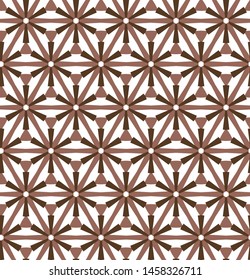 Seamless geometric ornamental vector pattern. Abstract background
