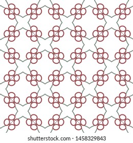 Seamless geometric ornamental vector pattern. Abstract background
