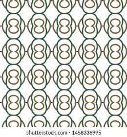 Seamless geometric ornamental vector pattern. Abstract background