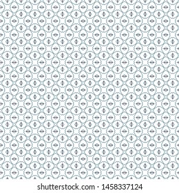 Seamless geometric ornamental vector pattern. Abstract background