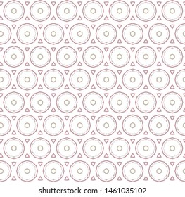 Seamless geometric ornamental vector pattern. Abstract background