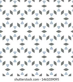 Seamless geometric ornamental vector pattern. Abstract background