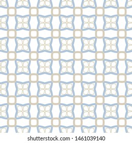 Seamless geometric ornamental vector pattern. Abstract background