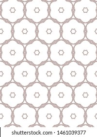 Seamless geometric ornamental vector pattern. Abstract background