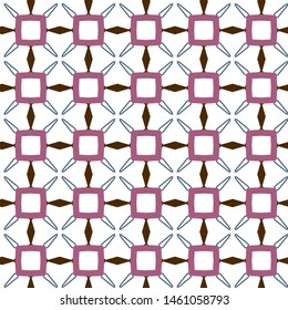 Seamless geometric ornamental vector pattern. Abstract background