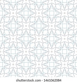 Seamless geometric ornamental vector pattern. Abstract background