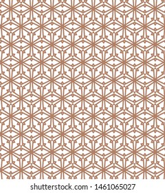 Seamless geometric ornamental vector pattern. Abstract background