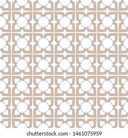 Seamless geometric ornamental vector pattern. Abstract background