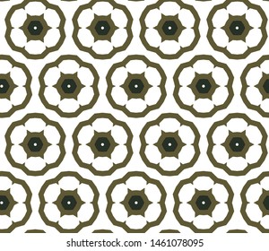 Seamless geometric ornamental vector pattern. Abstract background