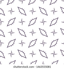 Seamless geometric ornamental vector pattern. Abstract background