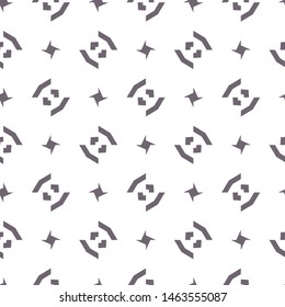 Seamless geometric ornamental vector pattern. Abstract background