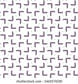Seamless geometric ornamental vector pattern. Abstract background