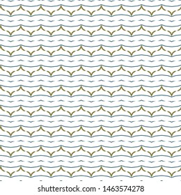 Seamless geometric ornamental vector pattern. Abstract background