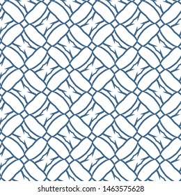 Seamless geometric ornamental vector pattern. Abstract background