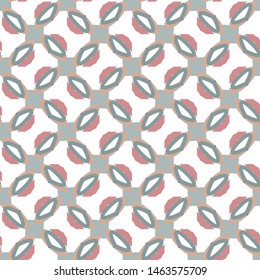 Seamless geometric ornamental vector pattern. Abstract background