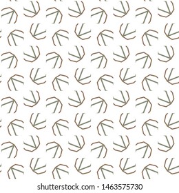 Seamless geometric ornamental vector pattern. Abstract background