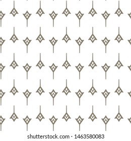 Seamless geometric ornamental vector pattern. Abstract background