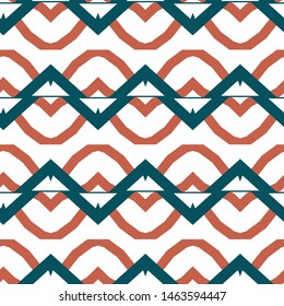Seamless geometric ornamental vector pattern. Abstract background